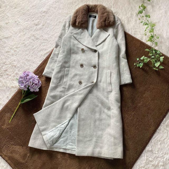 ロンハーマン エブール ピーコート 黒 36 ebure for Ron Herman “Coat