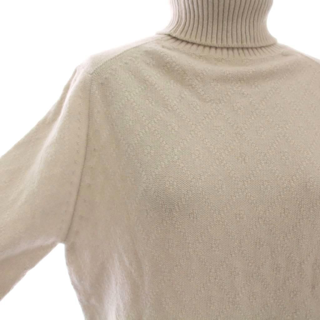 バランタイン BALLANTYNE ニット セーター カシミヤ 長袖 40 ライト