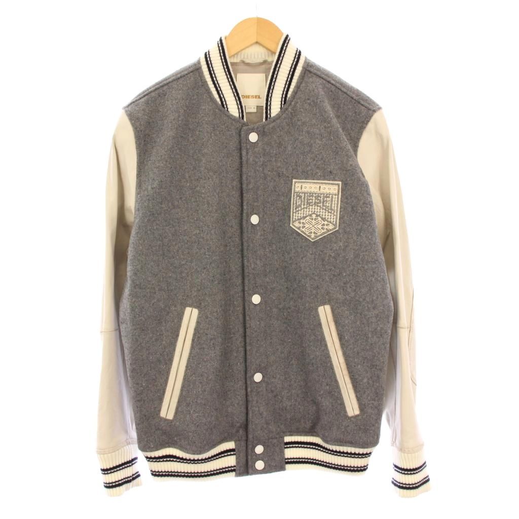ディーゼル DIESEL スタジャン ブルゾン アウター ショート丈 ウール