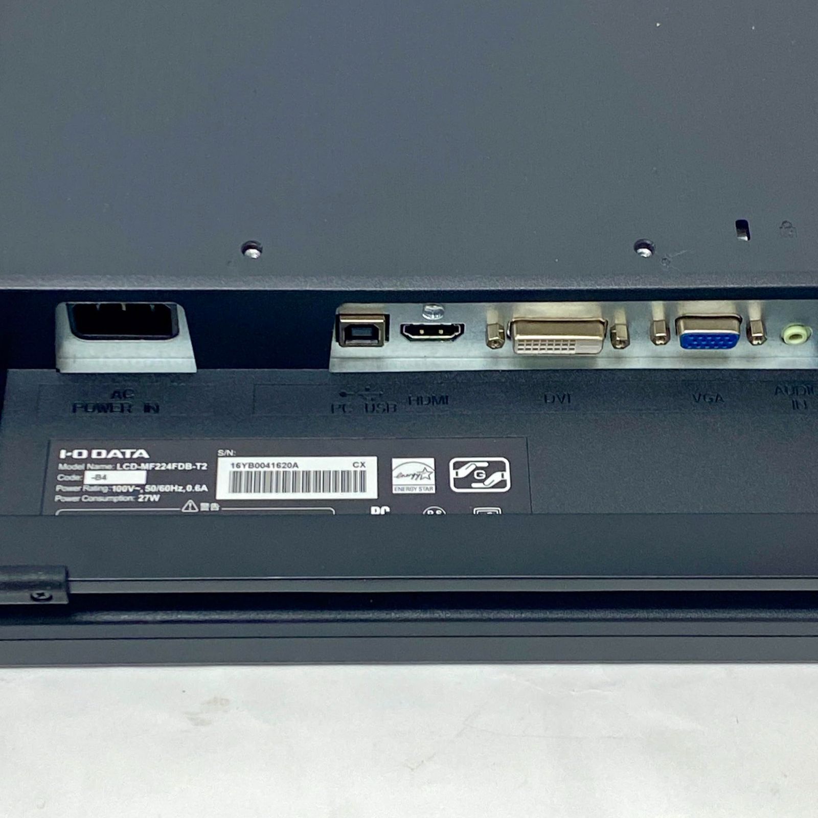 I-O DATA LCD-MF224FDB-T モニター他。2台増設セット。 IODATA 10点