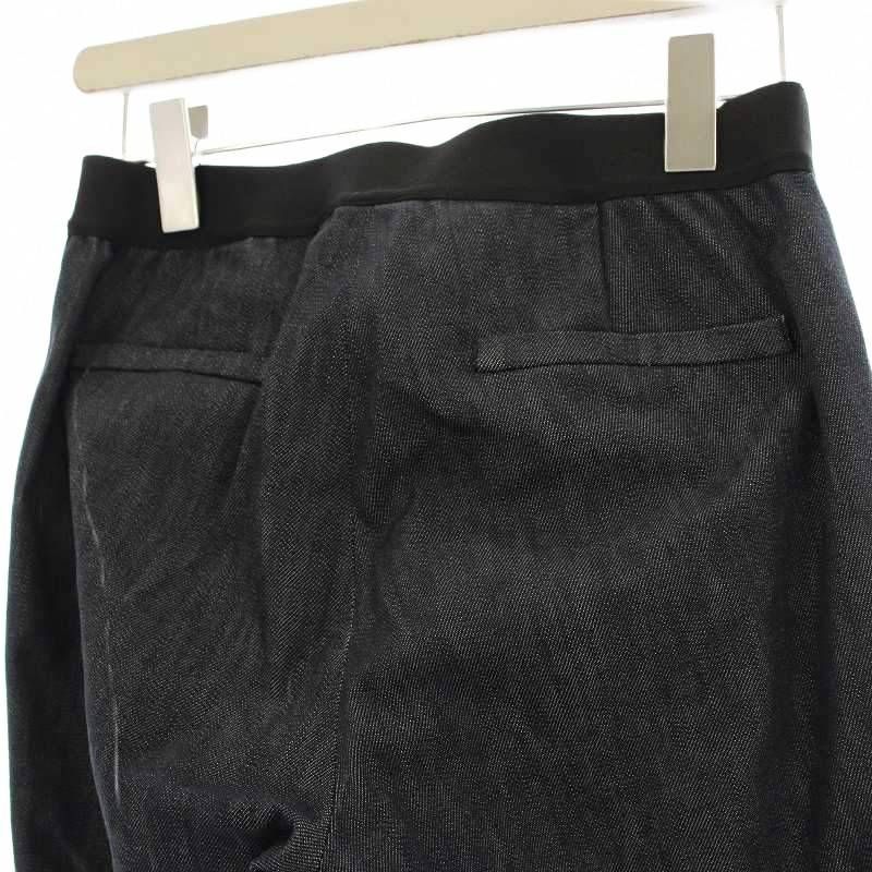 エムフィル Mfil easytrousers デニム イージーパンツ テーパード 38