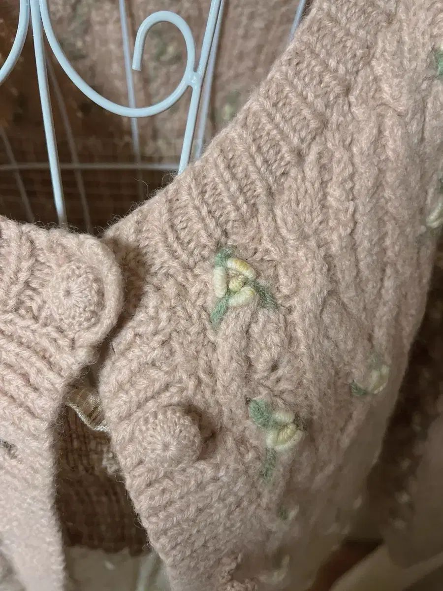  ヴィンテージ パッチ ONE PIECE - 刺繍 カーディガン 長袖 七分袖 その他