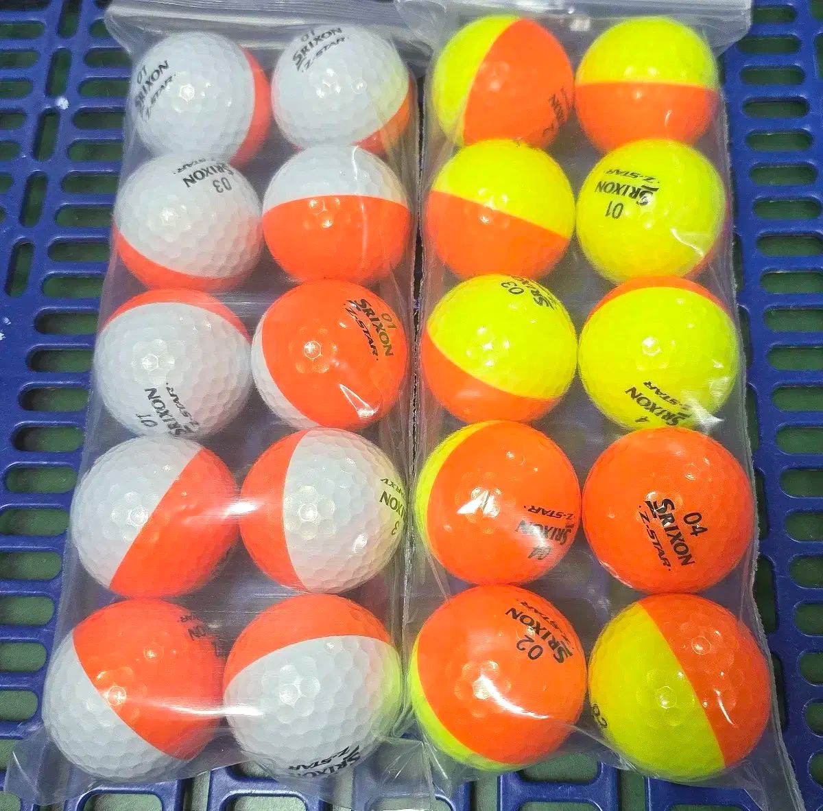 スリクソン ディバイド 20個 (A++級) ゴルフ2色ボール ロストボール