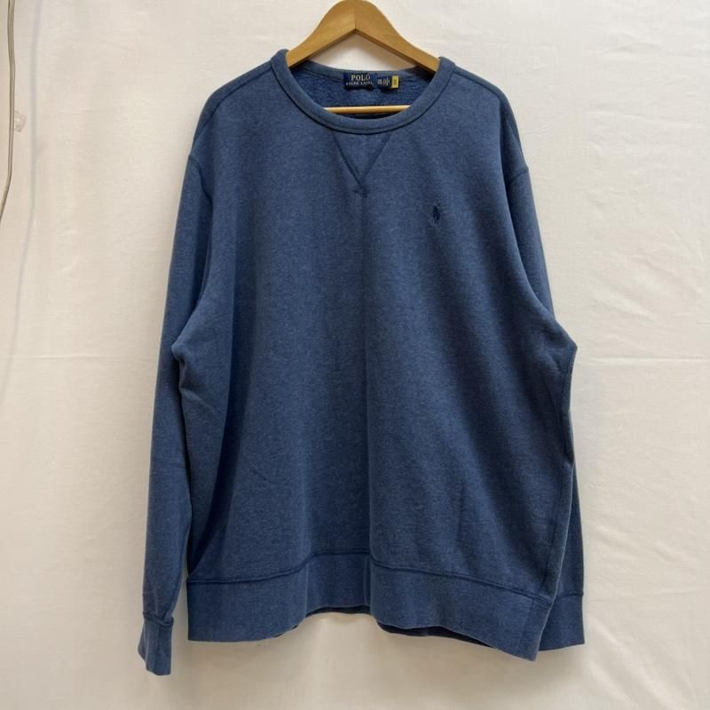 ポロラルフローレン ポニー刺繍 クルーネック スウェット QRタグ メンズ XXL ISItems 古着 50147000
