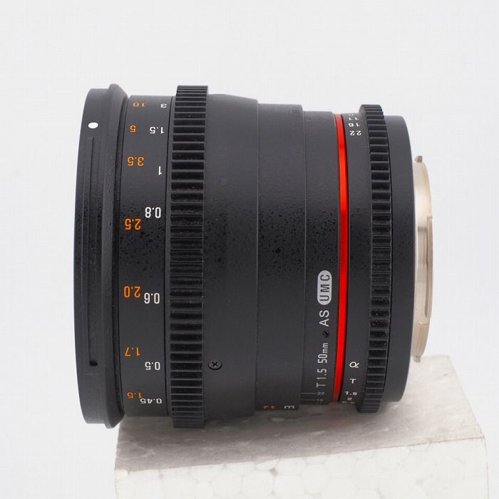 サムヤン SAMYANG 50 T1.5 VDSLR AS UMC E