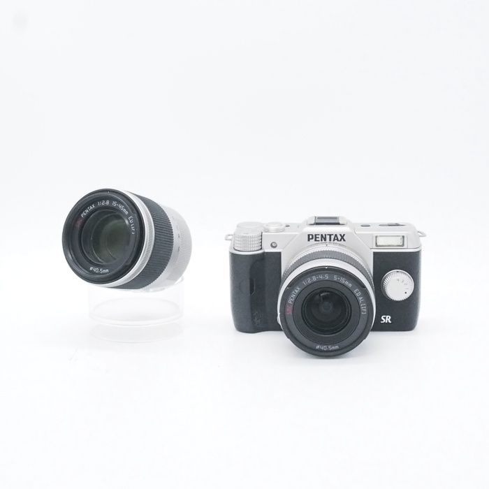 ペンタックス PENTAX Q10 Wズームキツト シルバー