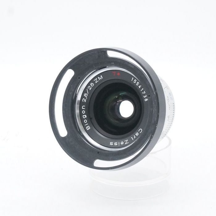コシナ Cosina Carl Zeiss Biogon T 2.8 28 ZM シルバー