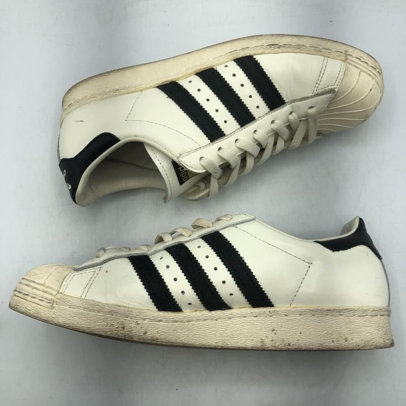 中古】adidas SUPERSTAR 80s VINTAGE DX 27㎝ ホワイト/ブラック
