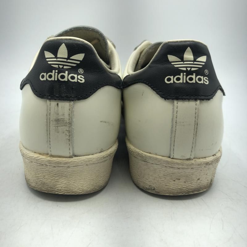 中古】adidas SUPERSTAR 80s VINTAGE DX 27㎝ ホワイト/ブラック