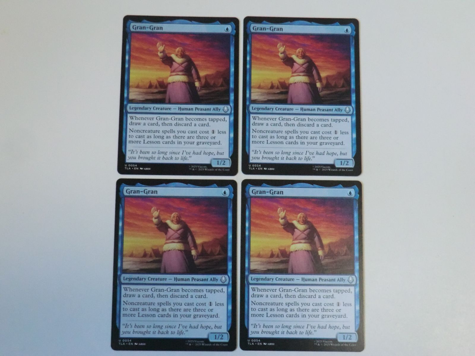 MTG ばあば アバター 伝説の少年アン 英語 4枚セット - メルカリ