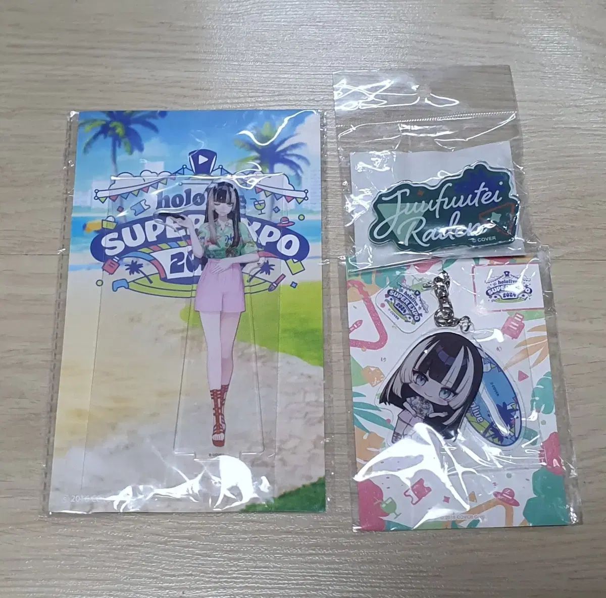 hololive ホロライブ 주우후테이 라덴 5fes アクリル セット