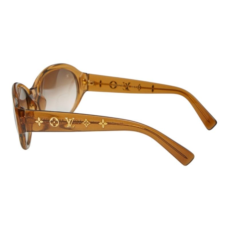 ルイ ヴィトン オプセシオン ロン サングラス オーバル グラデーションレンズ Z 0032 W ブラウン ゴールド プラスチック レディース LOUIS VUITTON 1-0242185