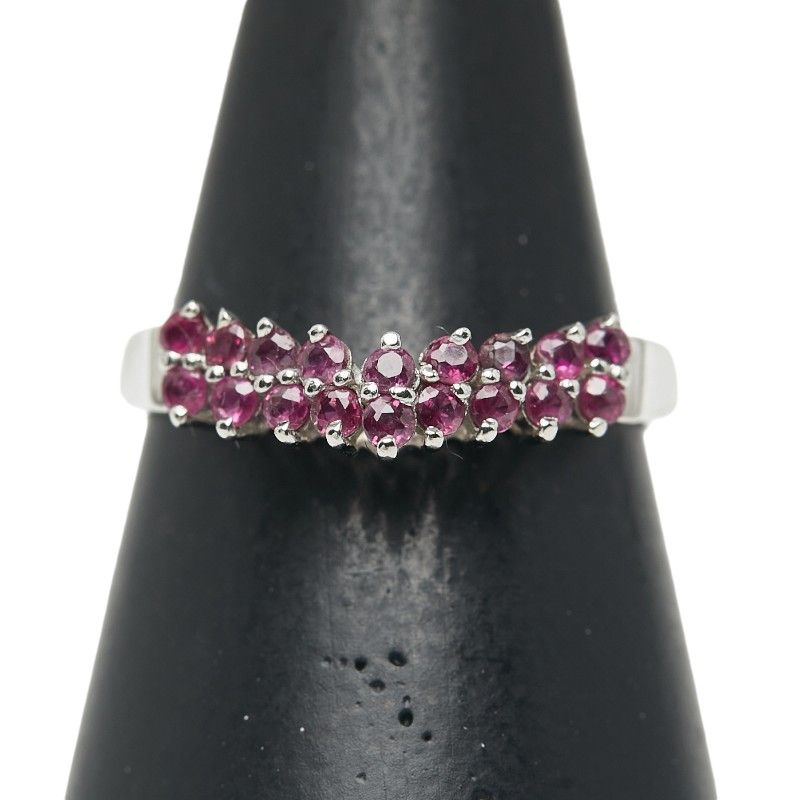 V字リング 指輪 Pt 900 プラチナ レディース 1-0242476