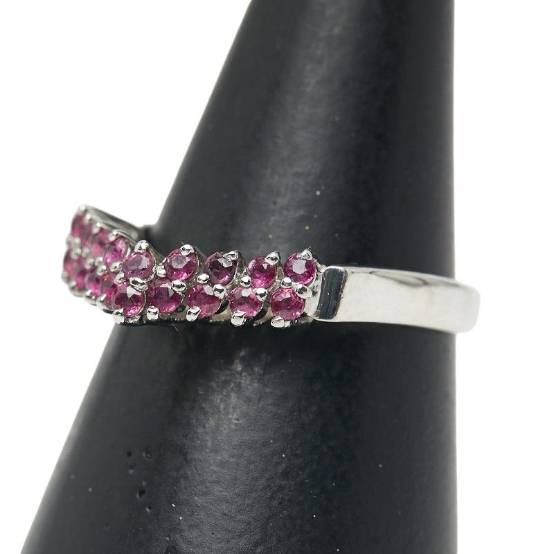 V字リング 指輪 Pt900 プラチナ レディース 1-0242476