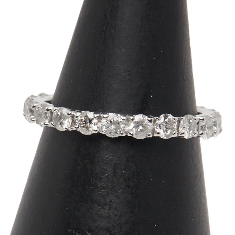 ノーブランド エタニティリング 指輪 K18WG ホワイトゴールド レディース no brand 240-43010