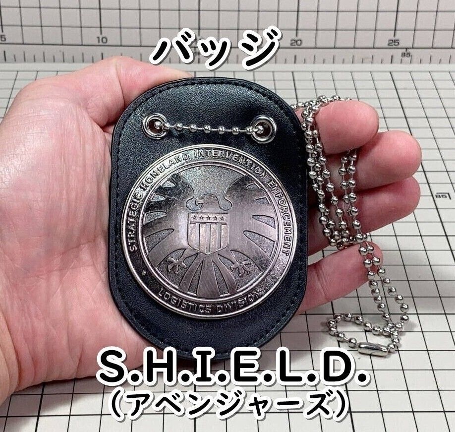 エージェント証明バッジ S.H.I.E.L.D. シールド アベンジャーズ D 11-15 SAT