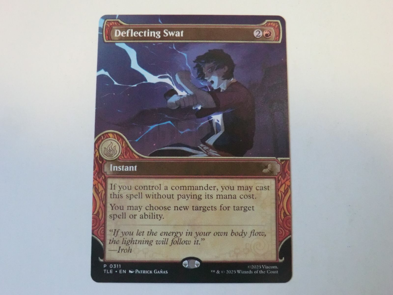 MTG 偏向はたき（ショーケース） アバター 伝説の少年アン 英語 1枚 