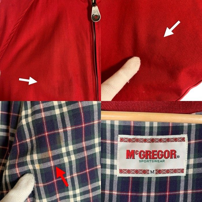 90`s McCREGOR マックレガー ハリントンジャケット ドリズラー 