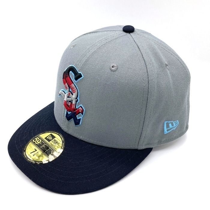 NEW ERA 59FIFTY 7 1/4 ドジャースグレー×ネイビーキャップ 中古・古着通販】New Era (ニューエラ) 59FIFTY Gray Heather