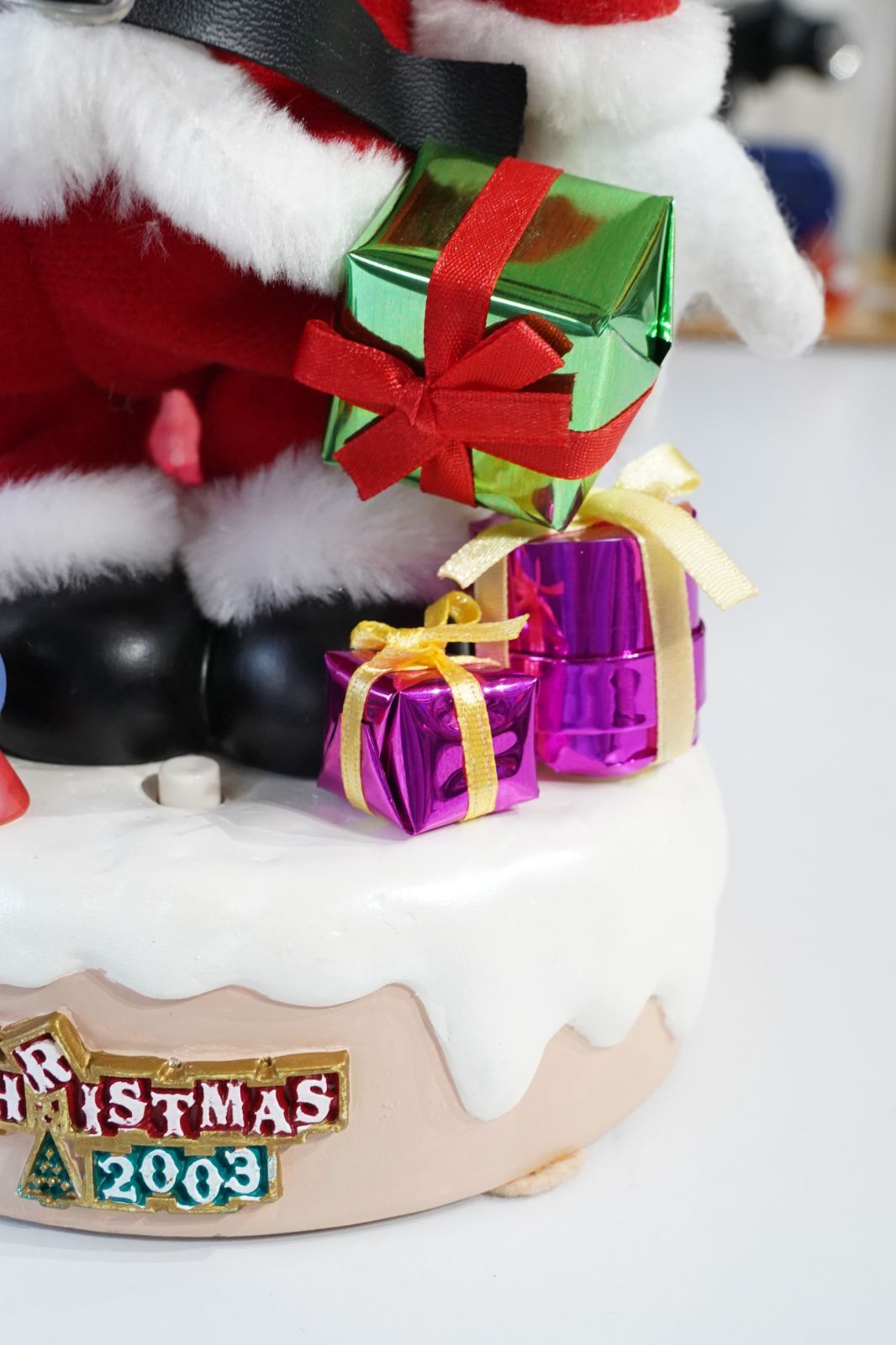 クリスマス サンタ ストッキング ダッフィー 2003年 新古品 WDW 入手困難◇クリスマス サンタ ストッキング ダッフィー◇2003年 新品