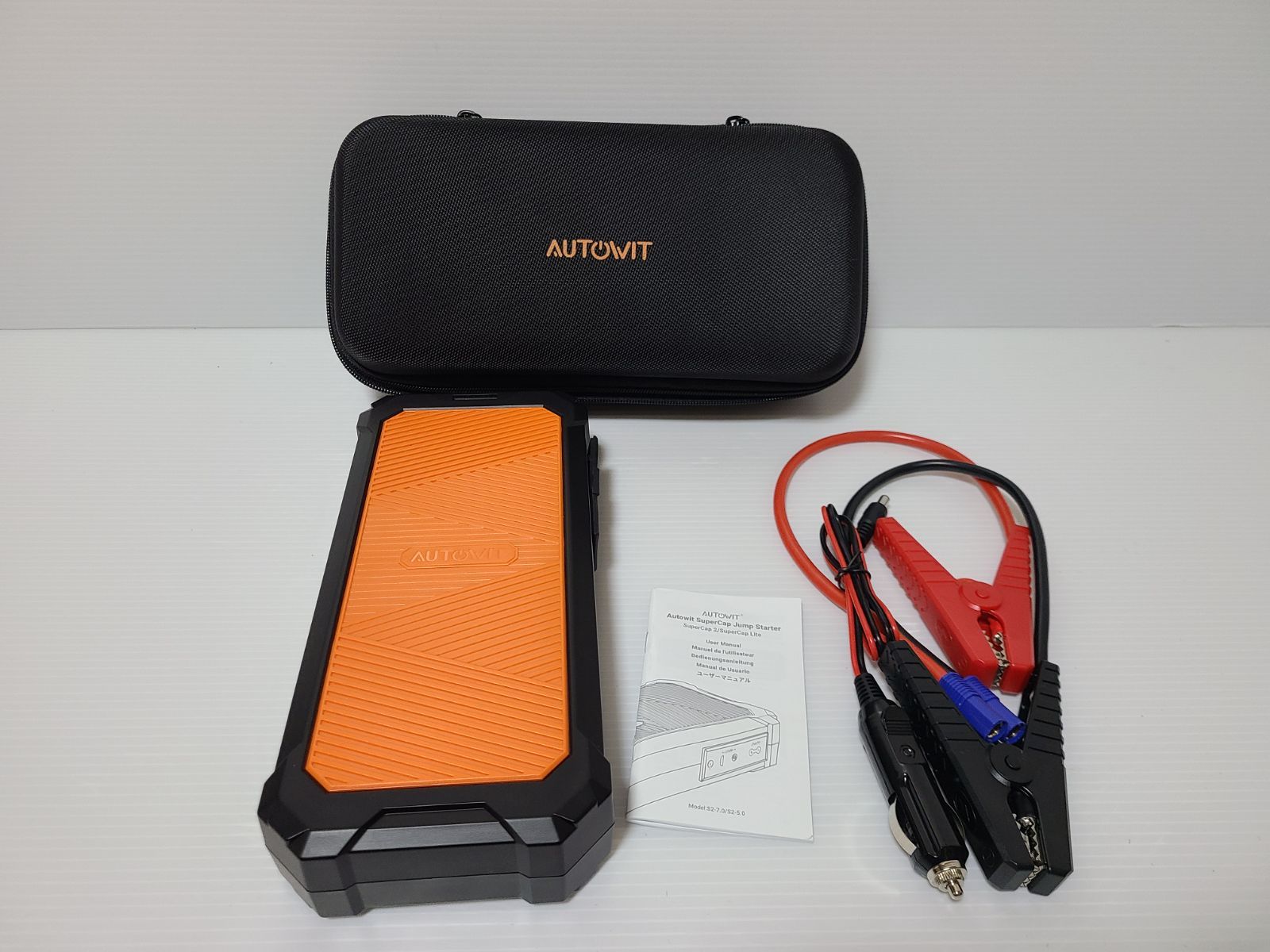 Autowit Super Cap 2 ジャンプスターター 12 V スーパーコンデンサ搭載 リチウムバッテリー無し 事前充電不要