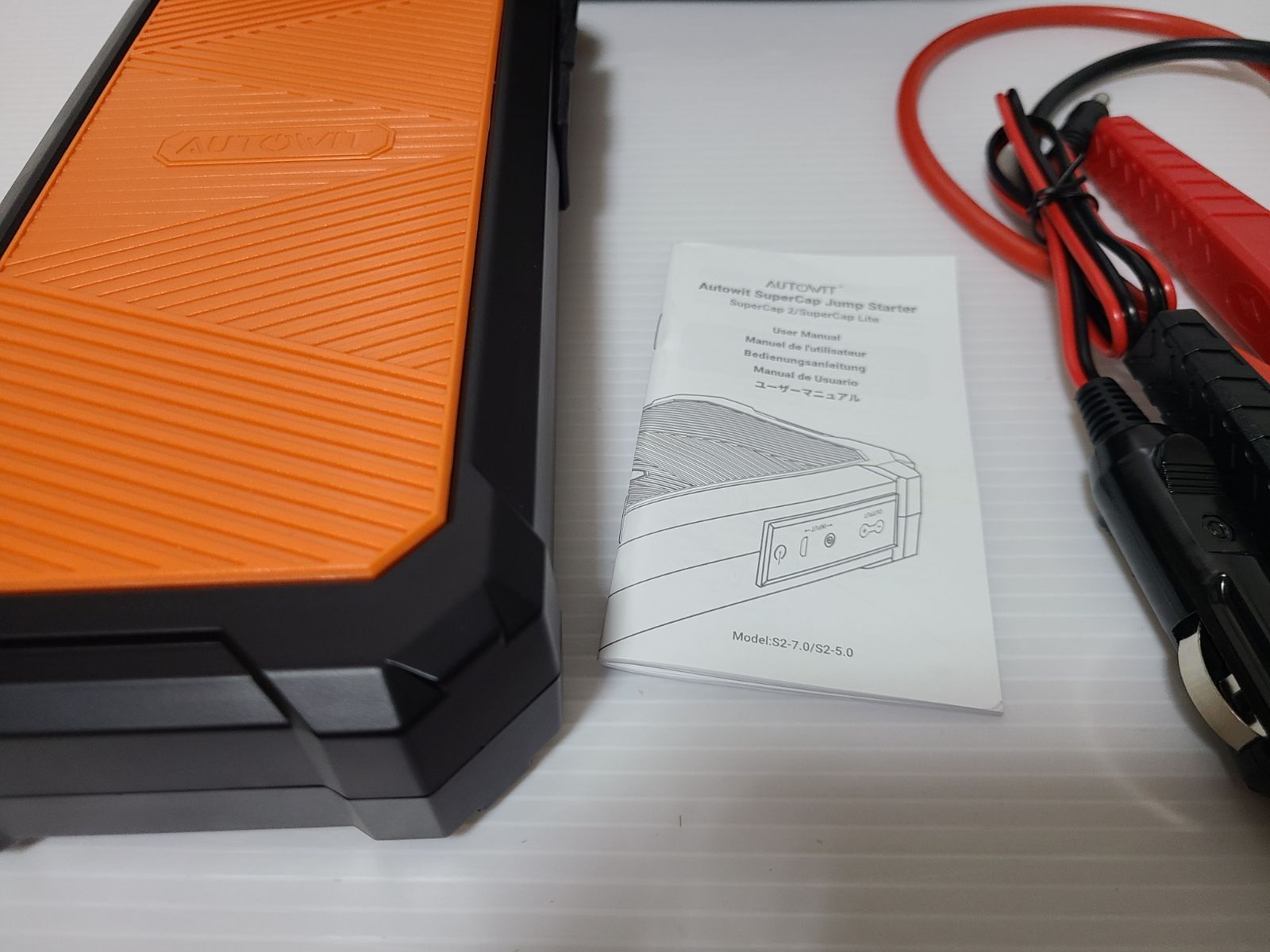 Autowit Super Cap2 ジャンプスターター 12V スーパーコンデンサ搭載 