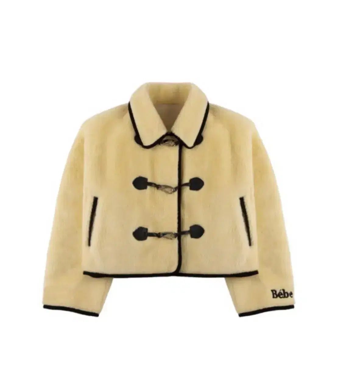 アトリエナインベベ シアリングジャケット イエロー