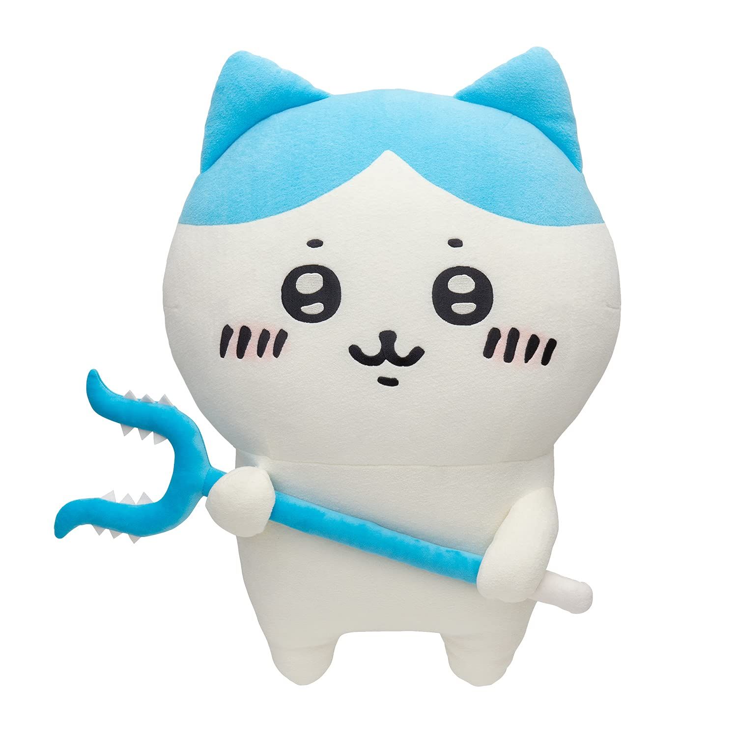 なんか小さくてかわいいやつ ちいかわ 討伐棒をもった特大ぬいぐるみ ハチワレ