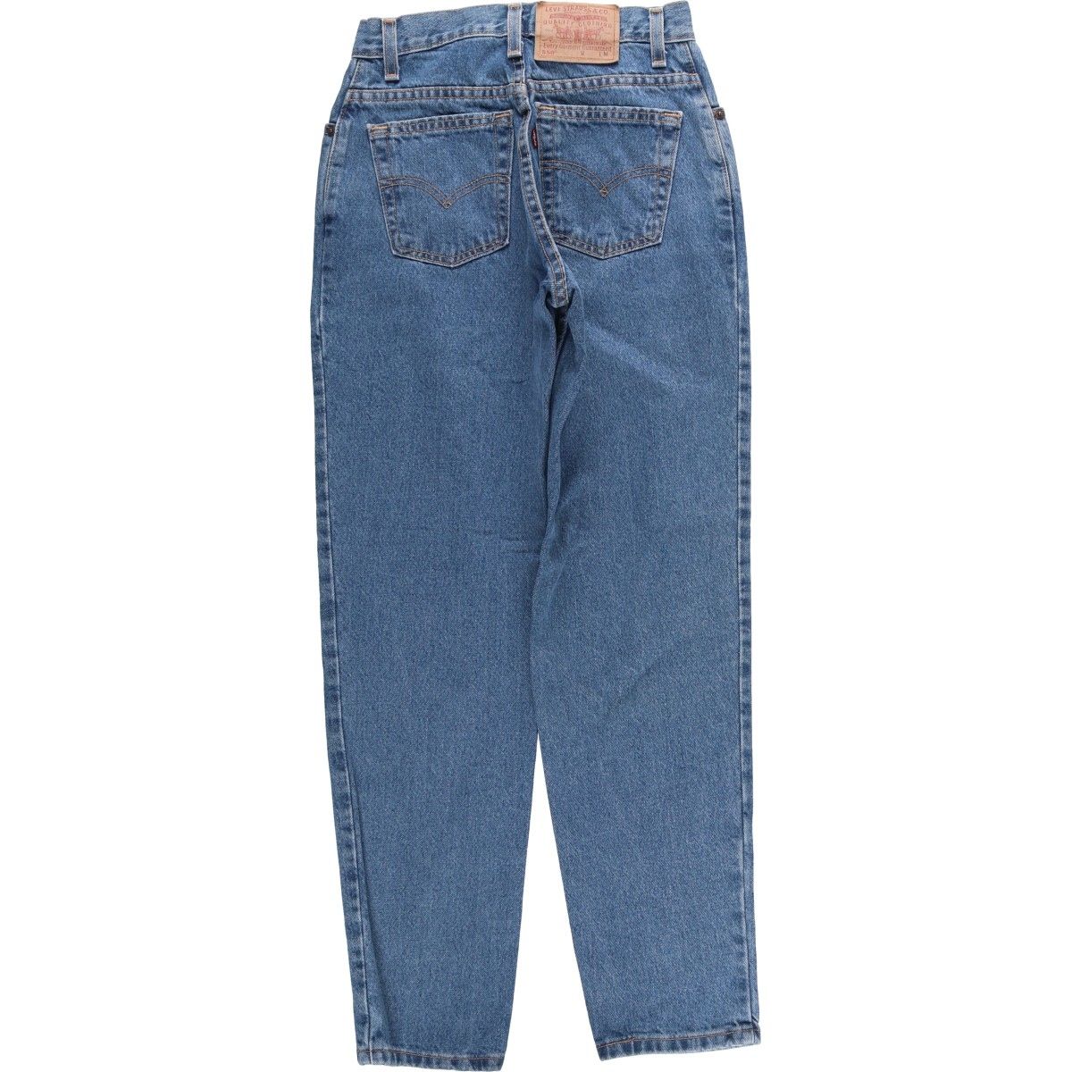 古着 00年代 リーバイス Levi s 550 RELAXED FIT TAPERED LEG テーパードデニムパンツ レディースM w26 相当 eaa600239