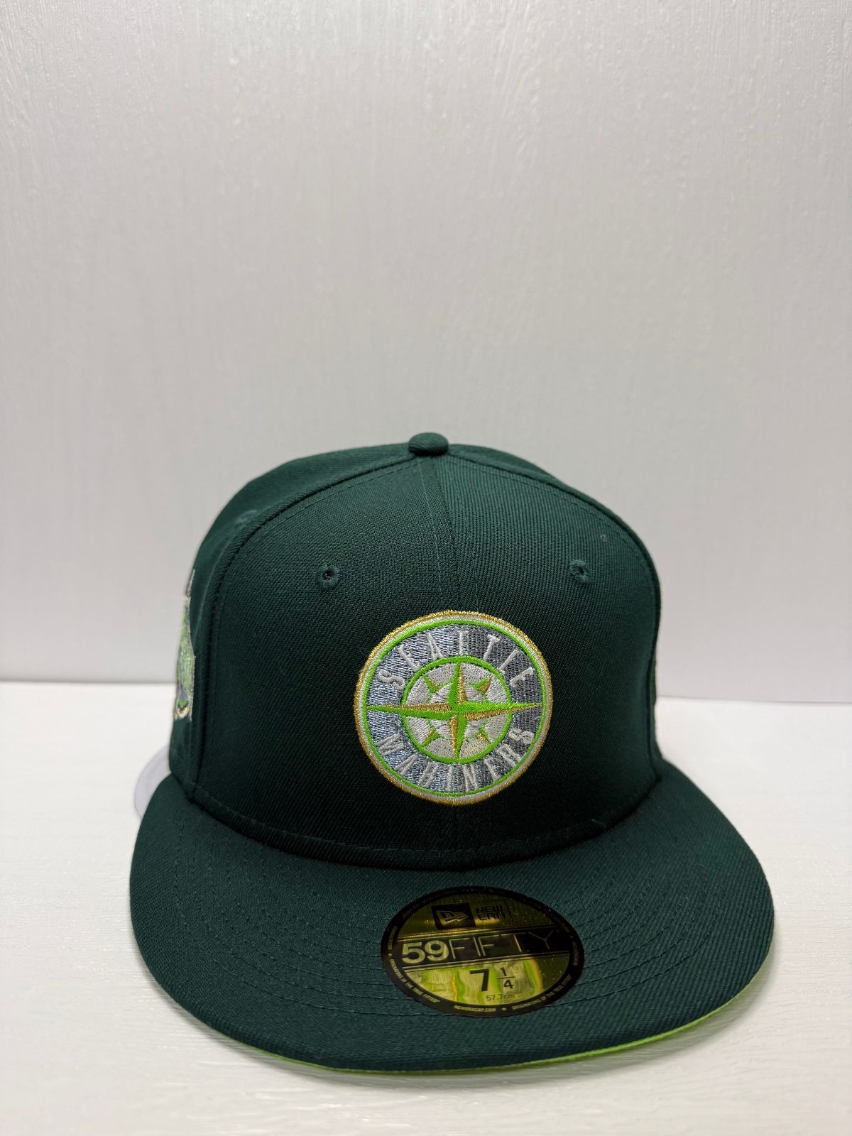 Newera シアトルマリナーズ オールスターゲーム2001 59fifty フィッティドキャップ グリーン