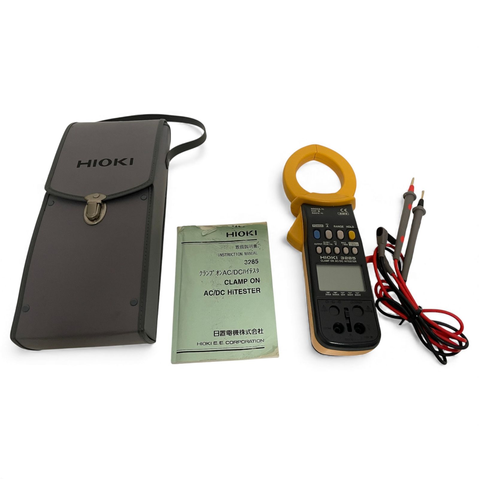 日置電機 HIOKI クランプオンAC DCハイテスタ 3285 電圧測定 周波数測定 1100-2871