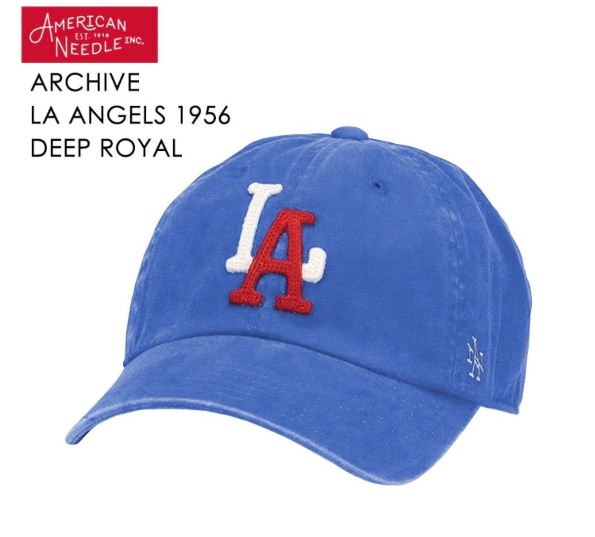 大藤勇矢着用ブランド】AMERICAN NEEDLE ARCHIVE LA ANGELS 1956