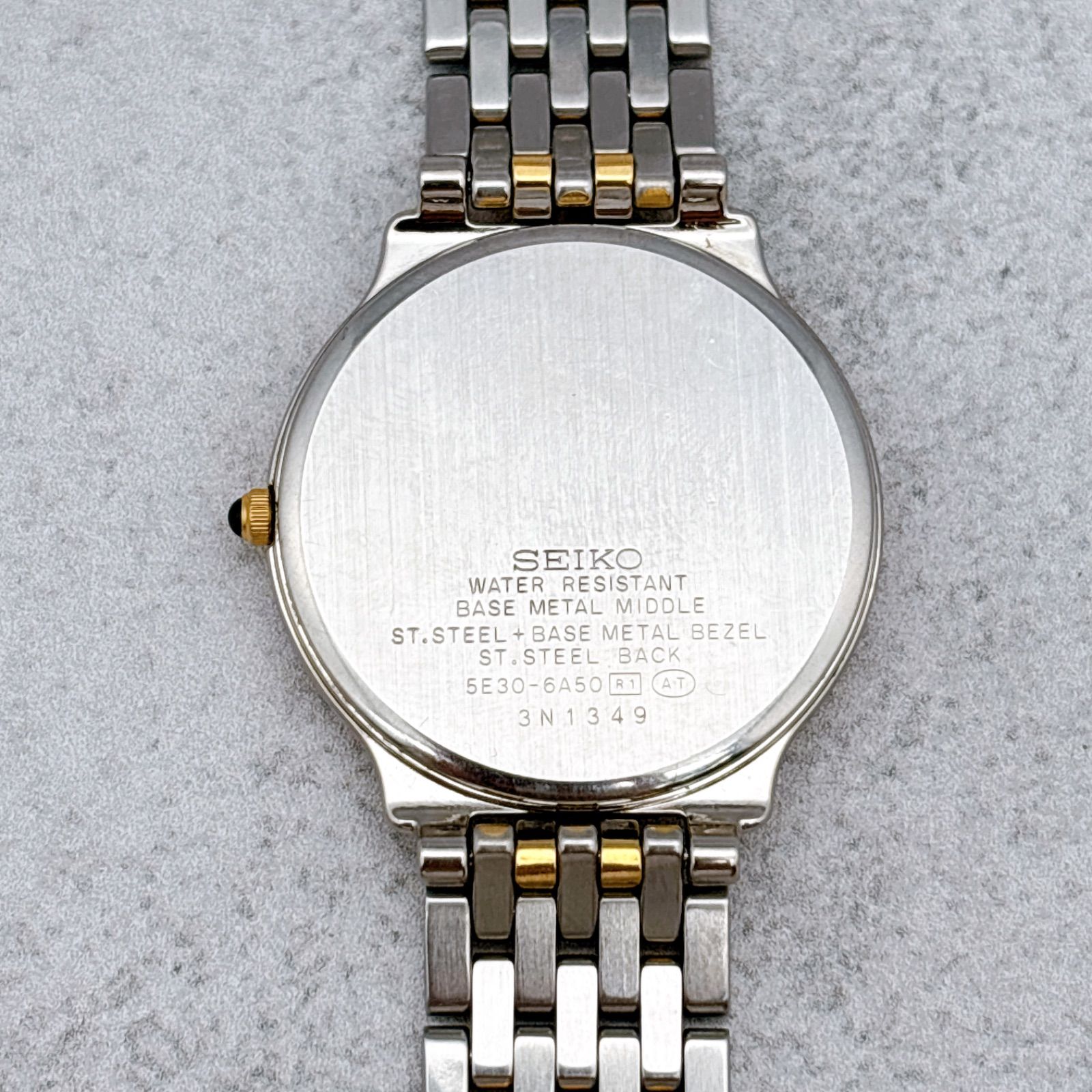 稼働 SEIKO セイコー DOLCE ドルチェ メンズ 腕時計 薄型 ドレス 5E30