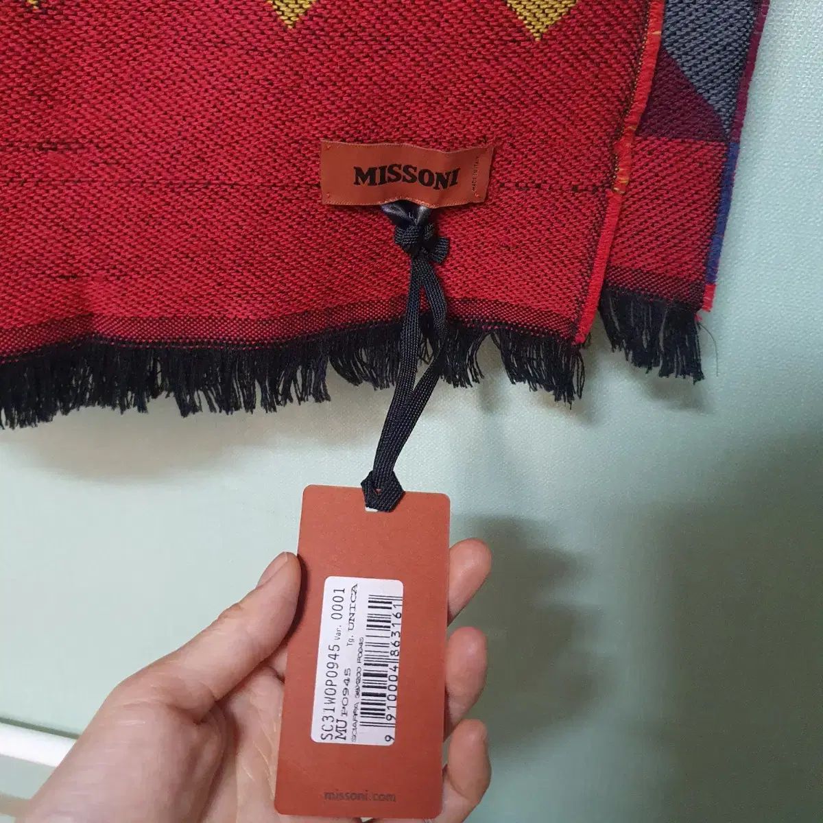  新商品 ミッソーニ パータン マフラー マフラー 小物