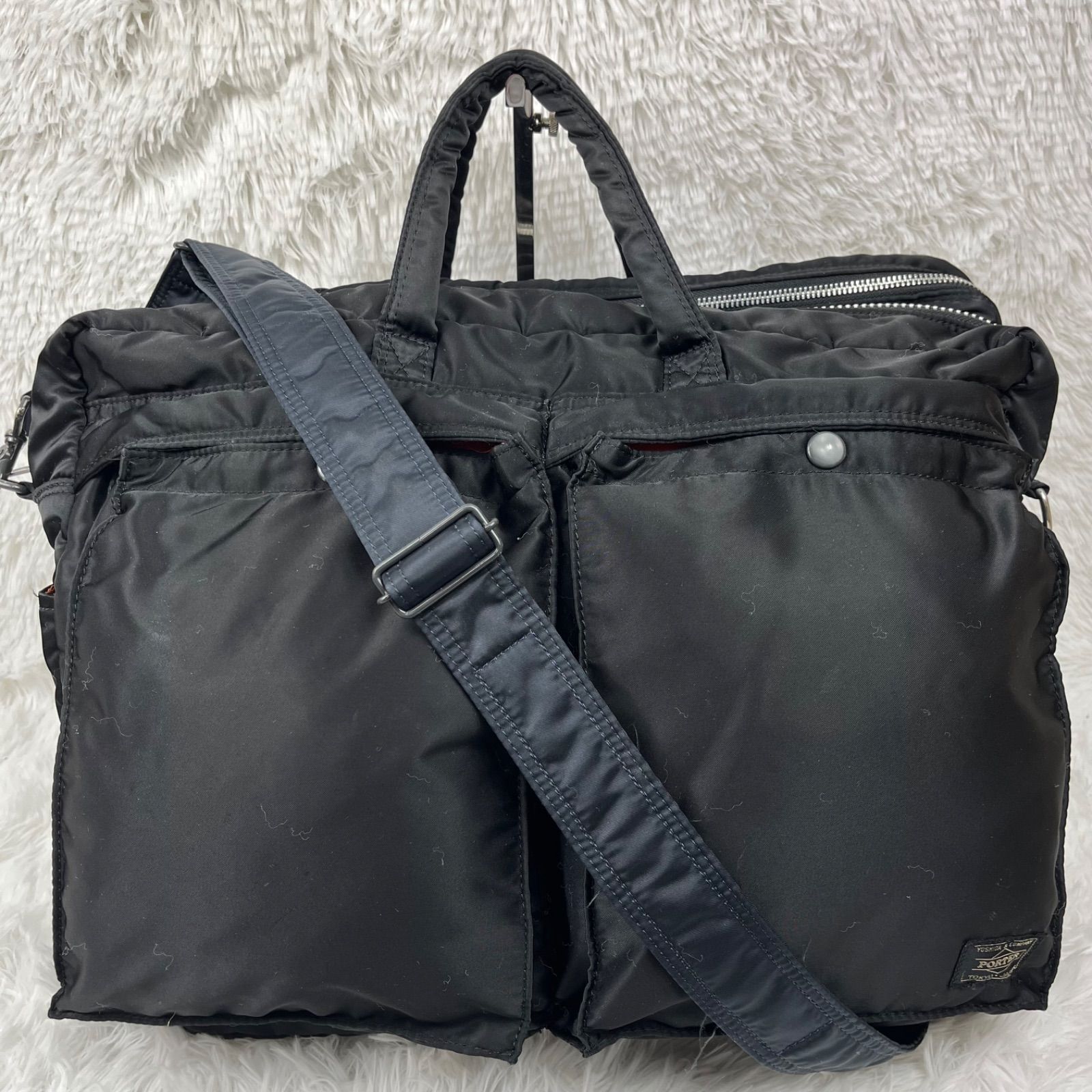 【美品】ポーター　タンカー　ダッフルバッグ　ボストンバッグ　ビジネス　大容量　黒 TANKER(タンカー) BOSTON BAG(L) | 吉田カバンホームページ | YOSHIDA