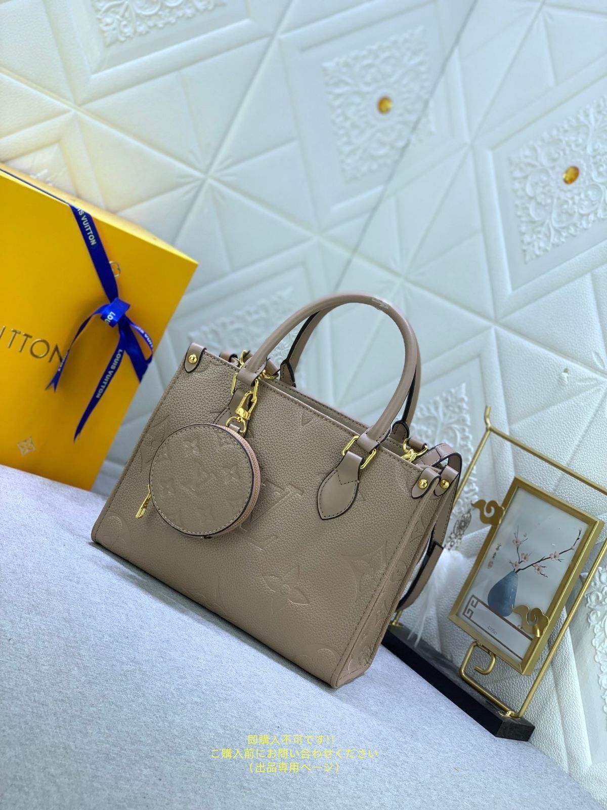 ルイヴィトン LOUIS VUITTON オンザゴー PM ハンドバッグ