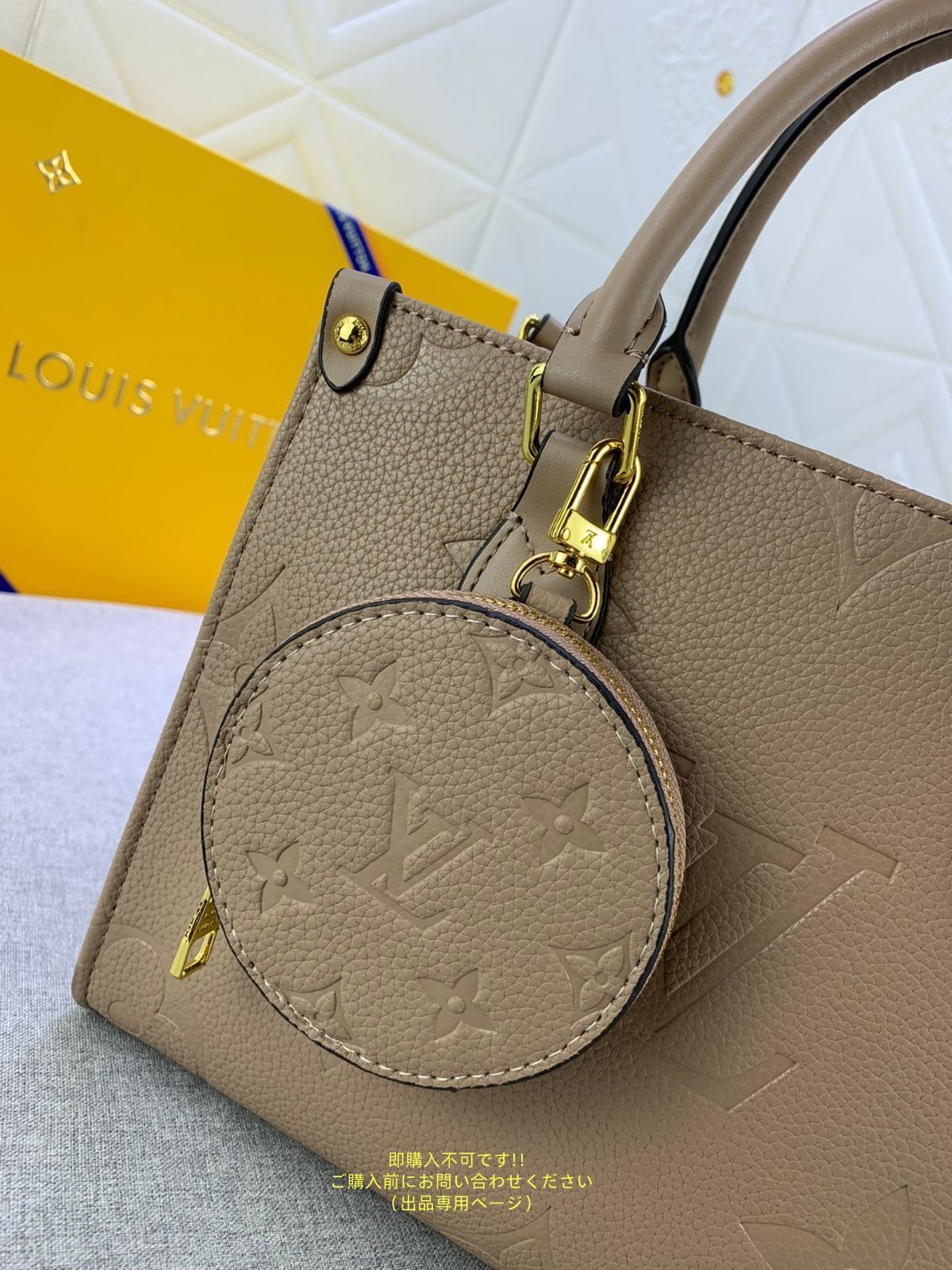  ルイヴィトン LOUIS VUITTON オンザゴー PM ハンドバッグ ハンドバッグ バッグ