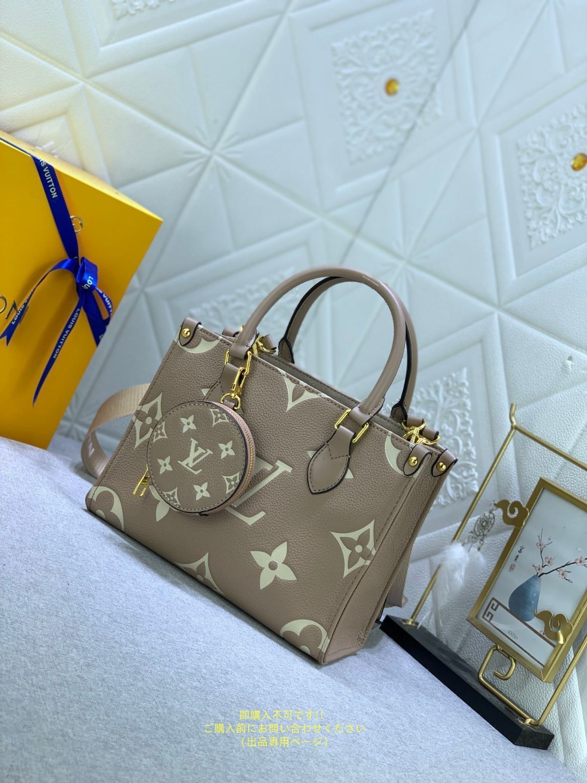 M45779 LOUIS VUITTON ルイヴィトン バッグ バイ モノグラムアンプラントオンザゴーPM