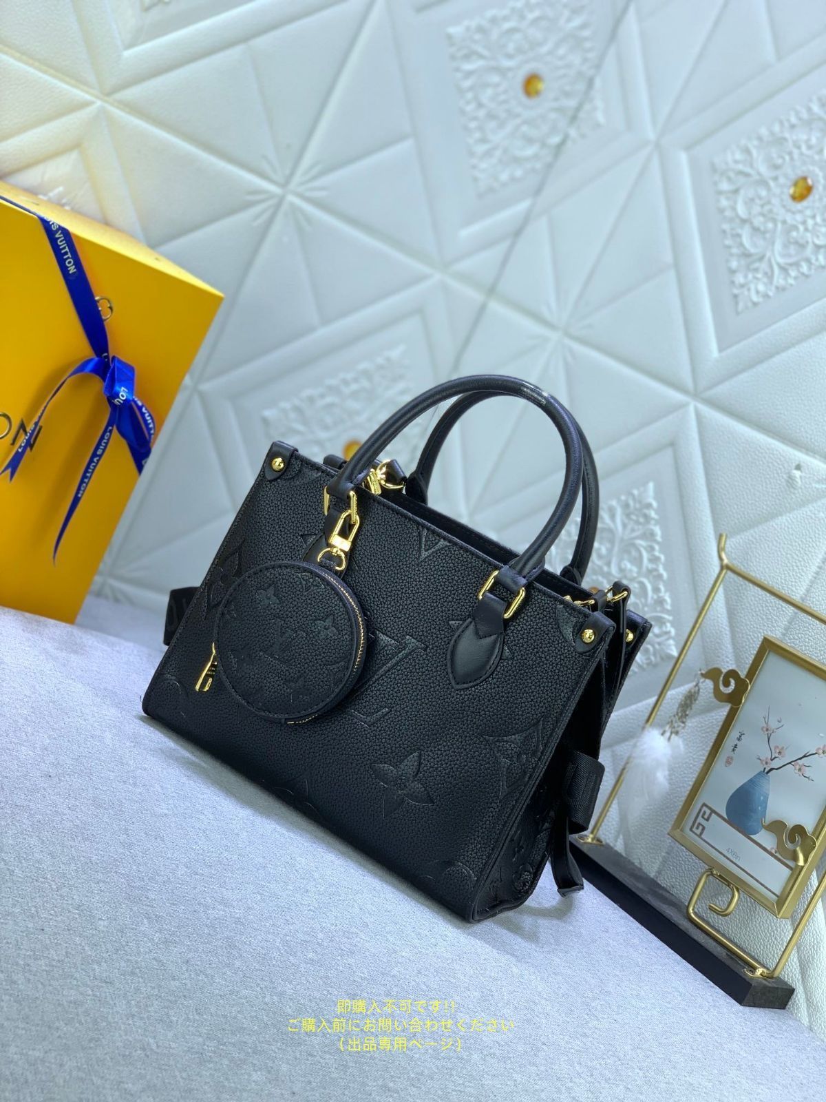 LOUIS VUITTON ルイヴィトン ハンドバッグ ショルダーバッグ オンザゴー PM