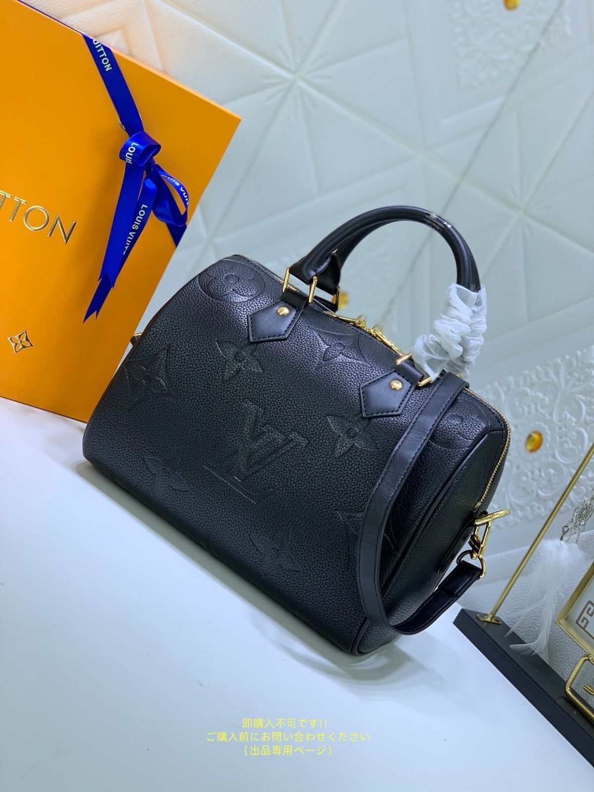 LOUIS VUITTON ルイヴィトン ハンドバッグ スピーディバンドリエール25 モノグラムアンプラントレザー