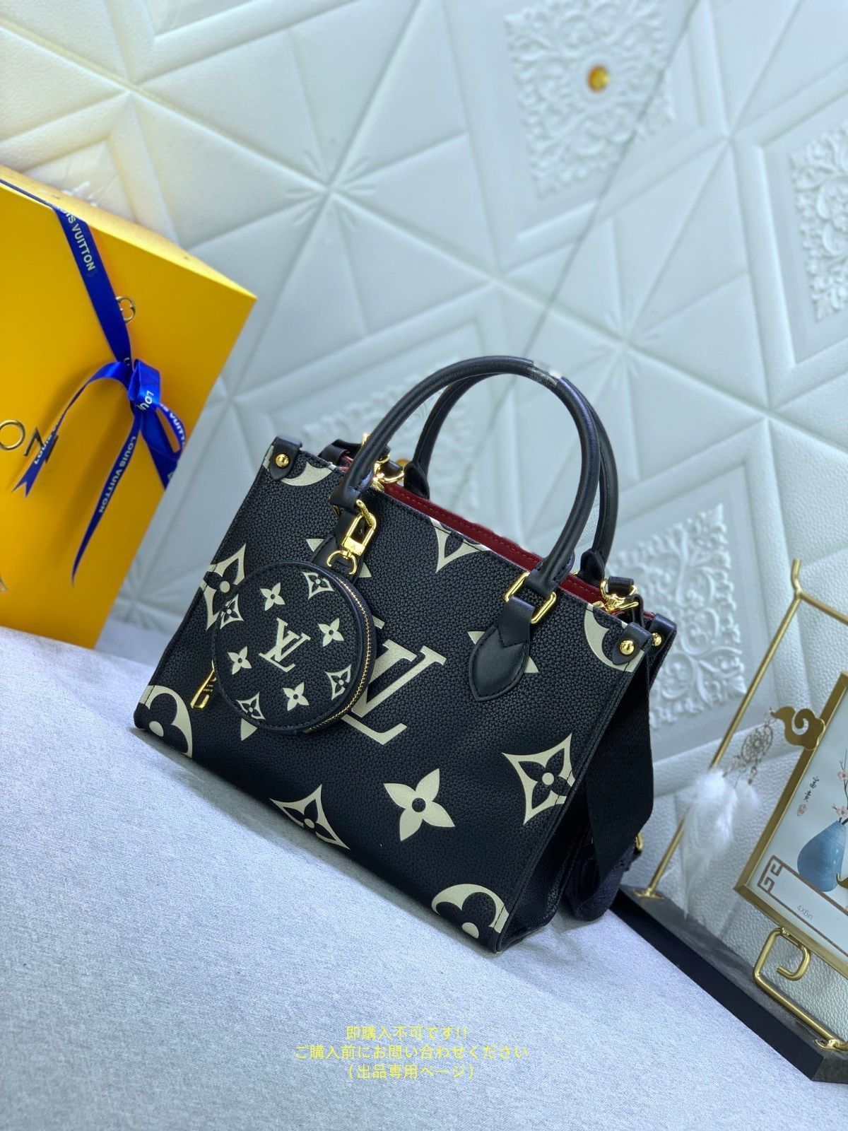 m45659LOUIS VUITTON ルイヴィトン ショルダーバッグハンドバッグ オンザゴー PMハンドバッグ