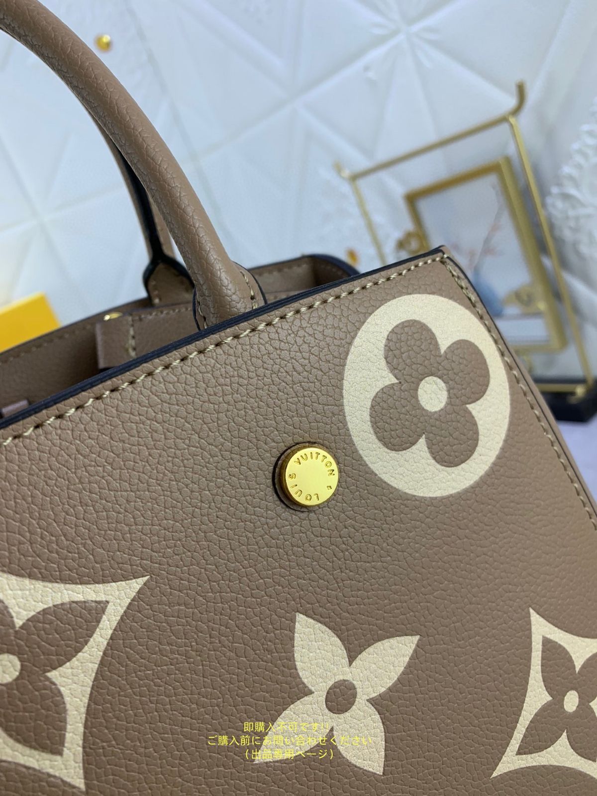  LOUIS VUITTON ルイヴィトン ハンドバッグ モンテーニュMM ハンドバッグ バッグ