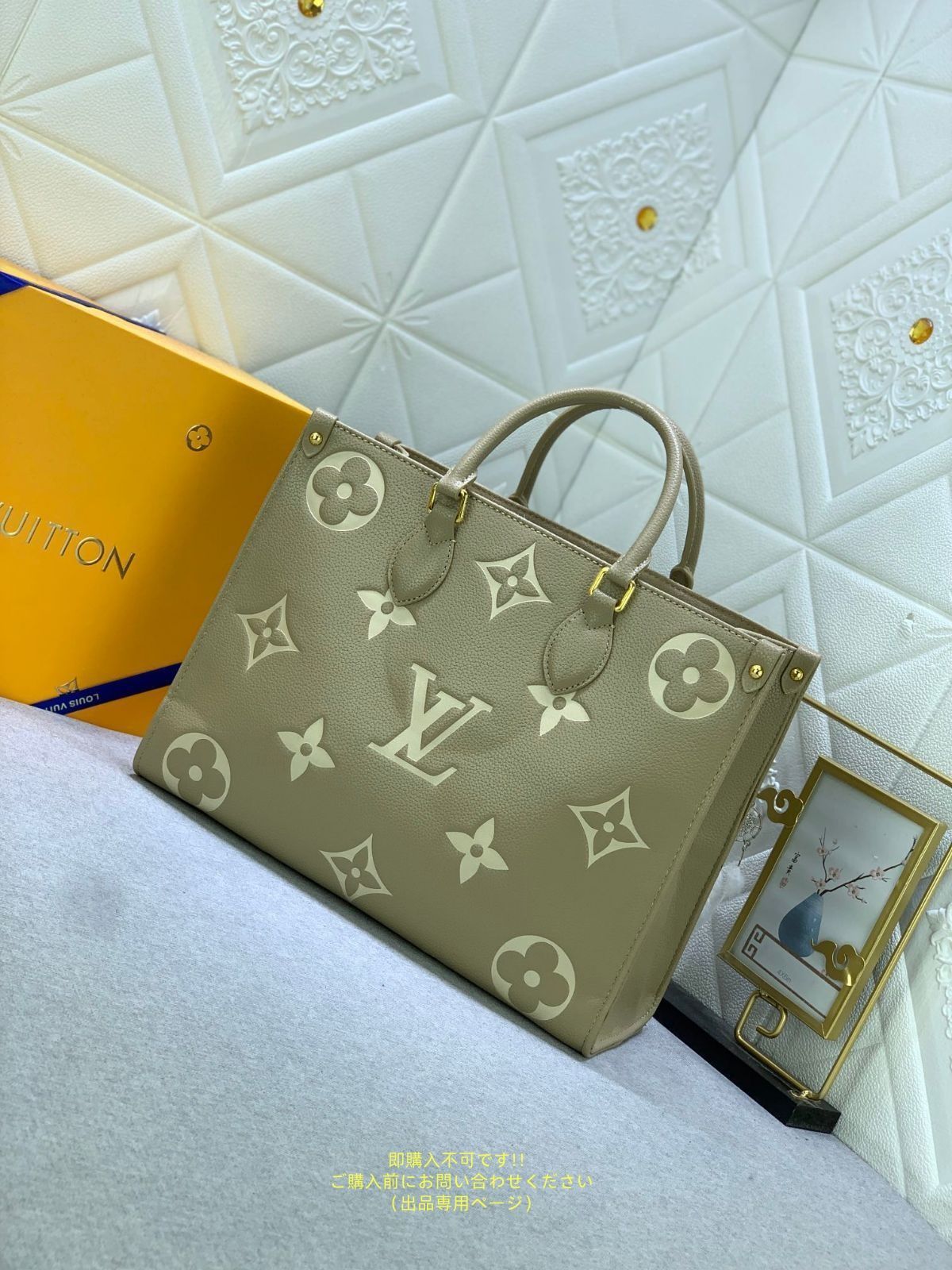 LOUIS VUITTON ルイヴィトン ハンドバッグ オンザゴーmm ルイヴィトン トートバッグ