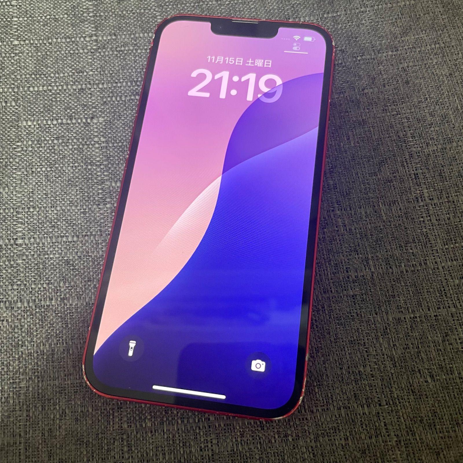 ジャンク特価】iPhone13 128GB PRODUCT RED SIMフリー 動作異常なし