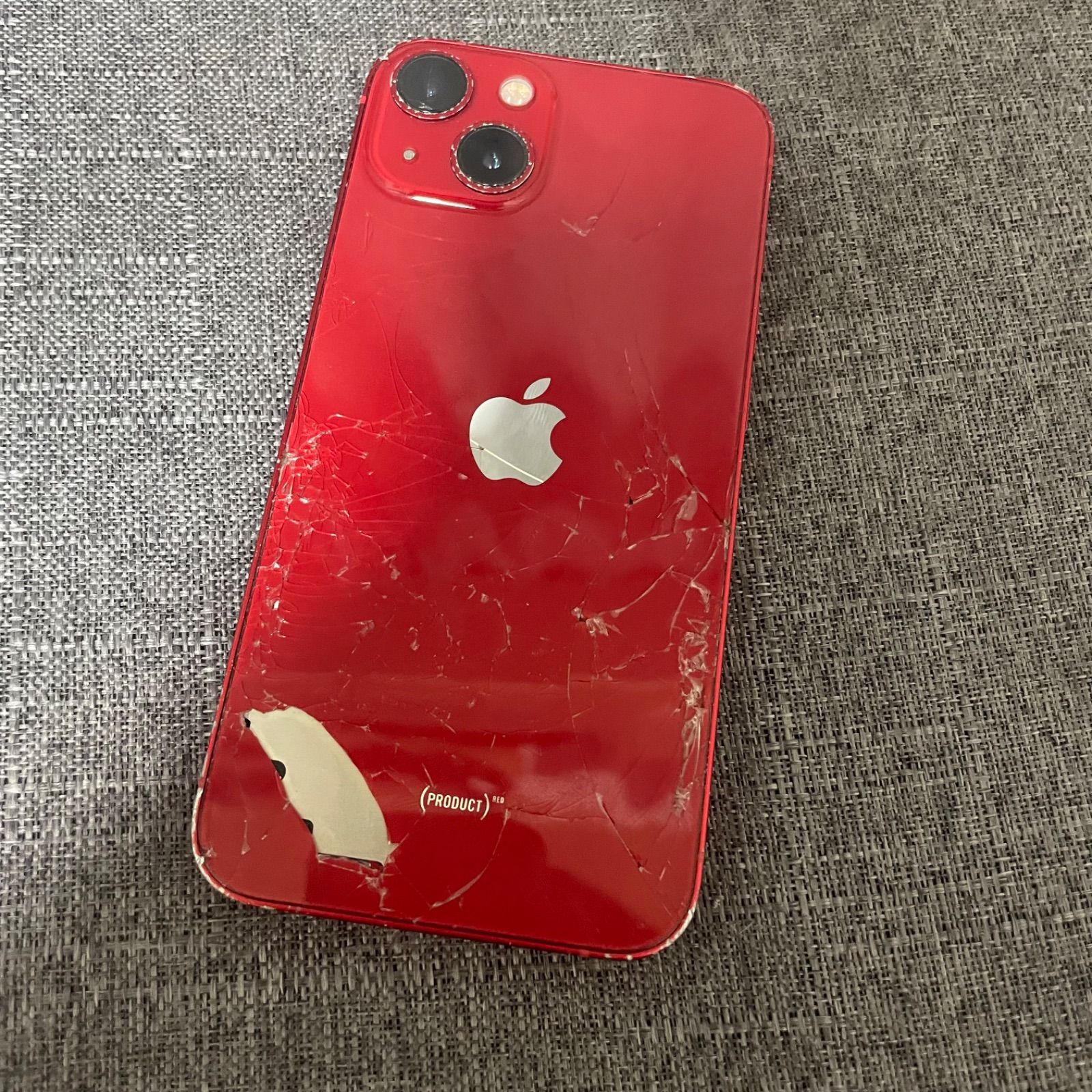 ジャンク特価】iPhone13 128GB PRODUCT RED SIMフリー 動作異常なし