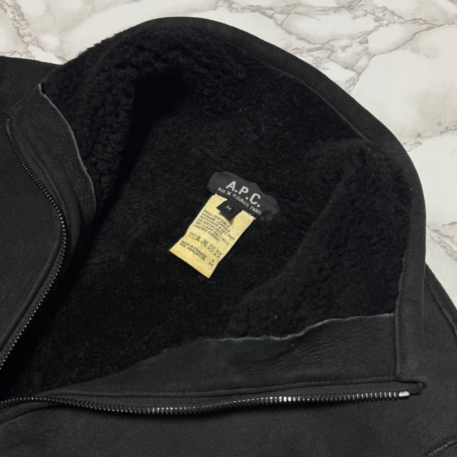 希少【A.P.C アーペーセー 【商品名】フランス製 archive/ムートン