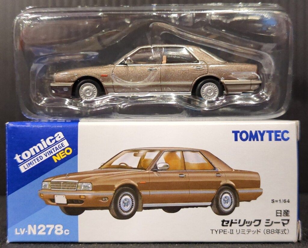 TOMYTEC TOMICA LIMITED VINTAGE NEO 日産 セドリック シーマ TYPE-II