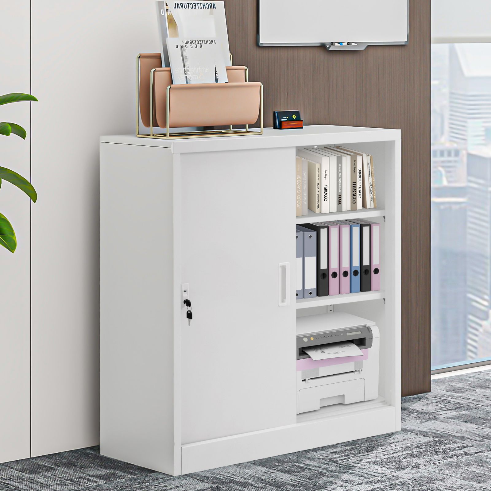 スチール書庫 引き戸タイプ 書類保管庫 保管庫 収納 オフィス 事務所更衣室 スチール書庫 引き戸タイプ 書類保管庫 保管庫 収納 オフィス 事務所更衣室