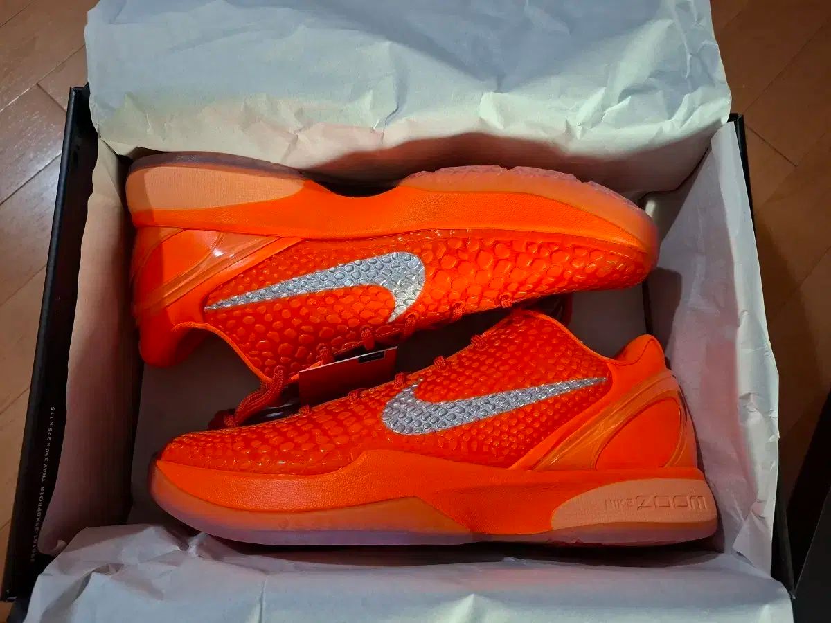 NIKE コービー6 オレンジ 280