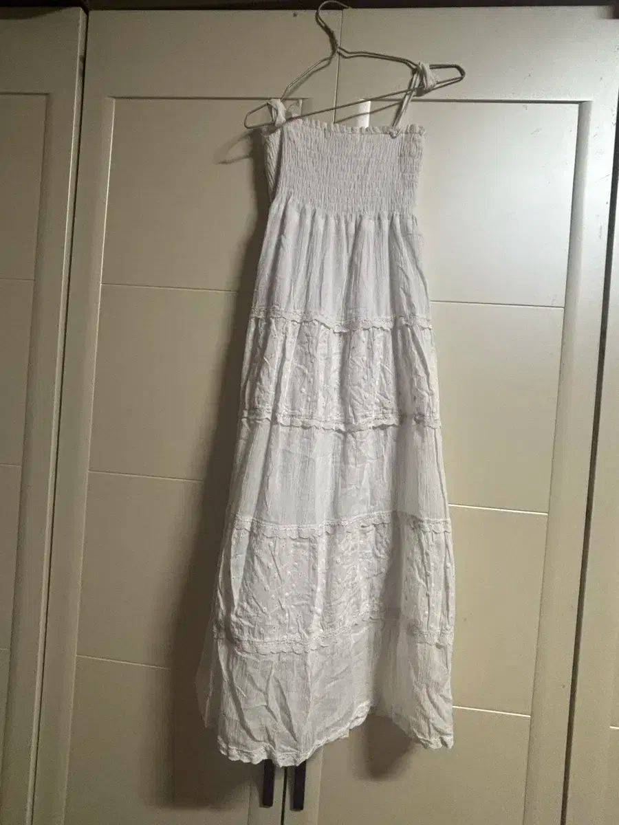  フラワー プリーツ ロング ONE PIECE 長袖 七分袖 その他